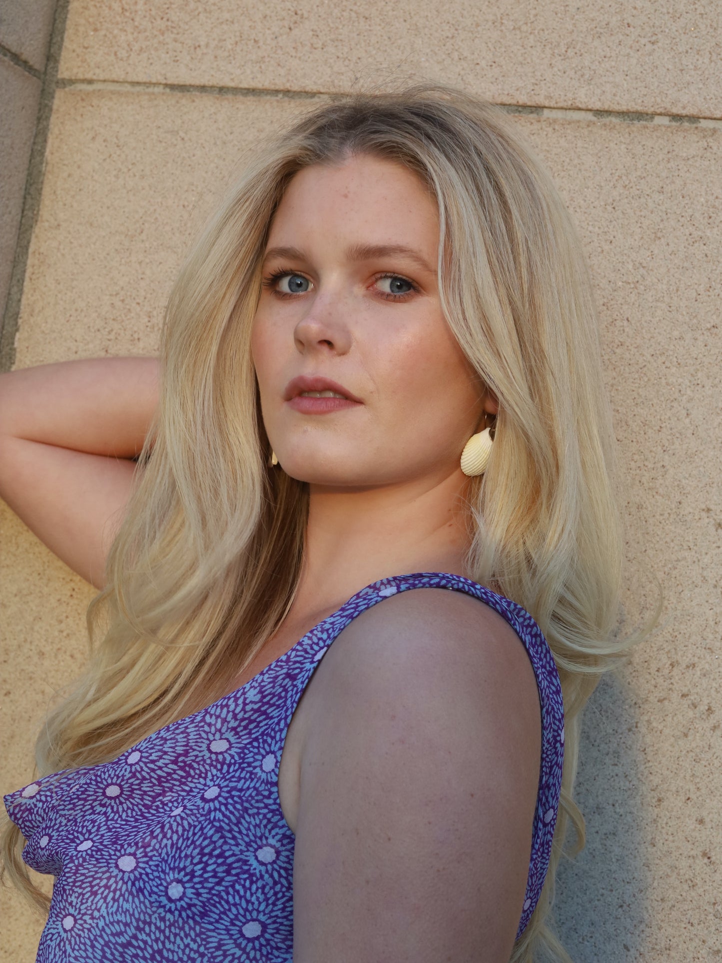 Pendientes Laura playa medianos