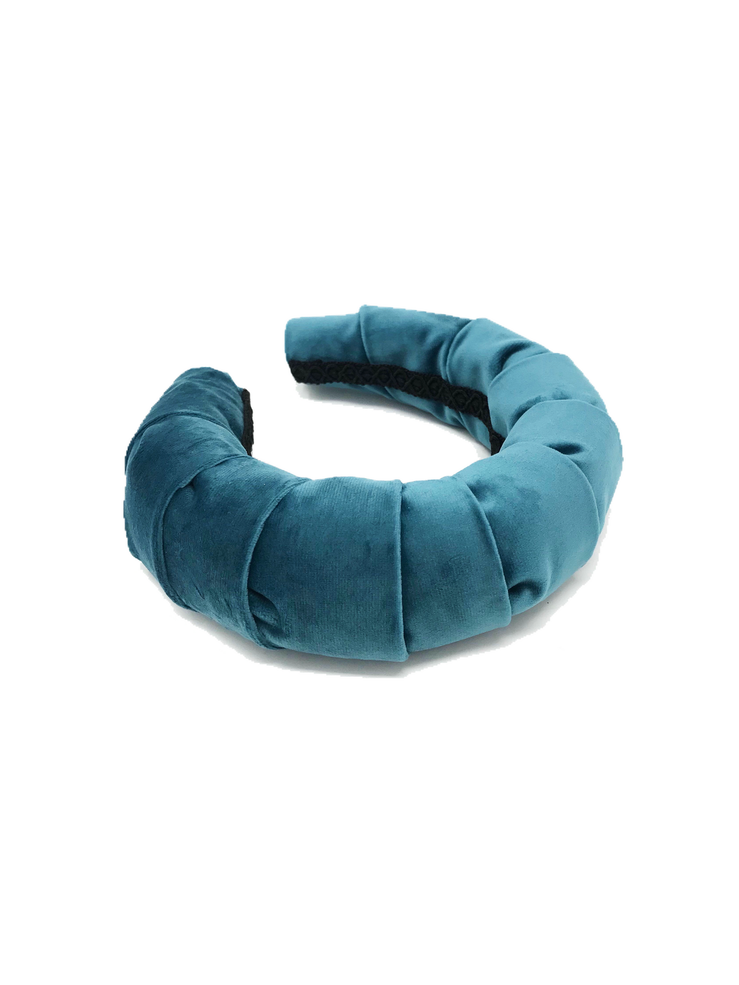 Ophelia headband petrol blue